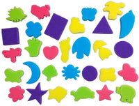 60 esponjas de espuma de pintura, pinceles de pintura, herramientas de dibujo, kits de pintura para niños, arte temprano y manualidades, aprendizaje - Arteztik
