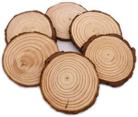 MaiTaiTai - Cortezas de madera natural para manualidades, posavasos y manualidades - Arteztik
