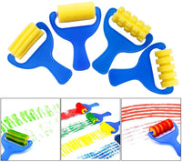 STEFORD - Juego de brochas de pintura con esponja para niños pequeños, 29 piezas de esponjas de espuma para niños, kit de herramientas de pintura para niños pequeños - Arteztik
