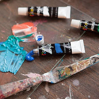 Juego de pintura acrílica de Colore – perfecto para pintar lienzos, arcilla, tela, arte de uñas y cerámica – ricos pigmentos con calidad duradera – ideal para principiantes, estudiantes y artistas profesionales – 24 colores - Arteztik
