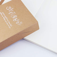 Faxco - Cuaderno de bocetos (A5, 2 unidades, tapa de papel kraft, para dibujo, libro de bocetos en blanco, 128 hojas/paquete, apertura de 180 grados (5.906 x 8.268 in) - Arteztik

