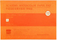 Meeden - Papel de acuarela de algodón, 10.58 oz/m², 20 hojas - Arteztik
