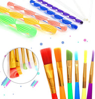 Mandala Dotting Tools, Angela&Alex 31 pcs Mandala Stencil Mandala Painting Tool Kits Cepillos Bandeja de Pintura para Pintura Rocas Colorear Dibujo y Dibujo Artes Suministros - Arteztik
