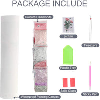 KOSE Kit de pintura de diamante para adultos DIY 5D redondo completo perforación cristal diamantes de imitación bordados pinturas en lienzo artes manualidades para decoración de pared del hogar -14 pulgadas de ancho x 18 pulgadas de largo árbol mágico Hal - Arteztik
