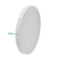 IVON Lienzo redondo, 4 piezas de tablero de lienzo profesional estirado circular para pintura, vertedor acrílico – 12 pulgadas y 8 pulgadas - Arteztik
