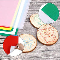 200 hojas de papel de carbono para trazado, transferencia de papel de carbono de grafito de papel de copia con 5 piezas de lápiz para repujado puntero para madera, papel, lienzo y otras superficies de arte 8.3 x 11.7 pulgadas - Arteztik

