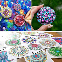 EWONICE - Juego de 20 herramientas de punteado de mandala, plantilla de bola, lápiz capacitivo, bandeja de pintura, juego de herramientas de punteado para arcilla, cerámica, pintura, piedras, colorear, dibujo y arte - Arteztik
