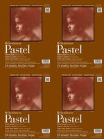 Strathmore 400 Series Pastel Pad, colores surtidos, 18.0 x 24.0 in pegamento, 24 hojas - Arteztik

