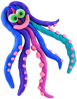 Arcilla de polímero, 46 bloques de arcilla de modelado de color para manualidades con herramientas de esculpir y accesorios en caja de almacenamiento, juego de regalo para niños y niñas (peso 3lb) - Arteztik
