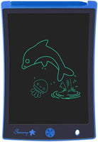 Tablet LCD de escritura tableta, 8.5 pulgadas de dibujo, tabletas para niños, tableros de doodle board, regalos para niños y adultos en casa, escuela y oficina, Azul - Arteztik
