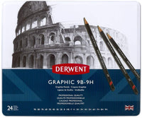 Juego de lápices de grafito Derwent, Variados - Arteztik

