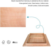 Pizarra de dibujo para artistas, tamaño A3, madera de haya, caballete de escritorio ajustable de 4 posiciones, caballete de escritorio para pintar, apto para niños, principiantes y artistas profesionales - Arteztik
