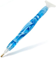 Bolígrafo de resina pintado a mano con diamantes, bordado de diamantes 5D bricolaje, hecho a mano, bolígrafo perforador de diamantes de fantasía, herramienta para coser y arte de uñas - Arteztik
