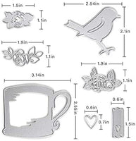 Plantillas de metal con diseño de corona de árbol de Navidad, herramienta de repujado para álbumes, tarjetas de papel, álbumes de recortes, manualidades (ramas de árbol y pino) - Arteztik
