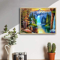 Kit de pintura NEILDEN 5D de diamantes, para adultos, para trabajos manuales, pintura de bordado con diamantes de imitación, pintura de punto de cruz, manualidades para decorar la pared del hogar, 30x40 cm - Arteztik
