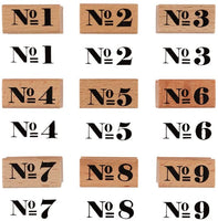 Dizdkizd 19 piezas de sellos de goma de madera, plantas y flores, decoración de madera montada sellos de goma para manualidades, tarjetas y álbumes de recortes - Arteztik
