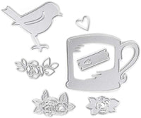 Plantillas de metal con diseño de corona de árbol de Navidad, herramienta de repujado para álbumes, tarjetas de papel, álbumes de recortes, manualidades (ramas de árbol y pino) - Arteztik

