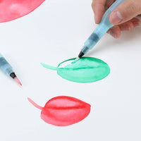 Bianyo - Juego de 30 acuarelas de acuarela, 8 acuarelas, 1 acuarela, paleta de pinceles para pintura de artistas, colorear - Arteztik
