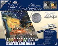 Royal & Langnickel Your Own Masterpiece – Juego de pintura pintura set, terraza de café por la noche - Arteztik
