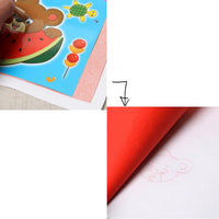 5 piezas de papel de transferencia, carbón de agua y soluble para rastreo, 11.0 in x 9.1 in, patrón de transferencia en tela, lienzo, papel para costura en casa pintura de punto de cruz - Arteztik
