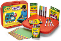 Crayola Create 'n Carry, kit portable de herramientas de arte, más de 75 piezas, gran regalo. - Arteztik
