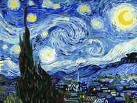 Kit de pintura de diamantes 5D con diseño de cielo estrellado por números, punto de cruz, perforación completa, pintura de diamantes de imitación, manualidades para decoración de pared del hogar, regalo (30 15.7 in) - Arteztik

