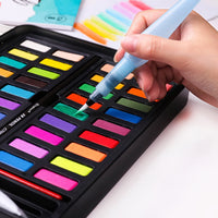 dyvicl profesional pintura de acuarela – Juego de 36 acuarelas, lata de metal, surtidos Kit de Pintura de acuarela para artistas, estudiantes, principiantes - Arteztik

