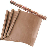 Juego de 3 láminas de teflón PTFE para transferencia de calor, de 16 x 24 pulgadas, antiadherentes, fabricación resistente al calor - Arteztik
