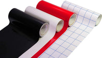 VViViD - Rollo de vinilo autoadhesivo para manualidades (100.1 x 4.9 ft, incluye papel de transferencia de 100.1 x 4.9 ft, 47 rollos) - Arteztik
