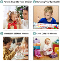 XPCARE - Kit de pintura al óleo para niños y adultos (4 unidades, 16.0 x 20.0 in) - Arteztik
