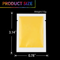 12 colores que brillan en la oscuridad, polvo luminoso, pinturas de resina epoxi, larga duración, autobrillantes, uso para polvo acrílico, manualidades de resina, esmalte de uñas, pinturas, recubrimientos, slime, 0.35 oz cada uno. - Arteztik

