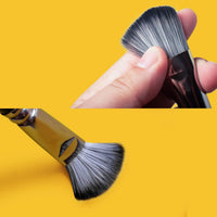 Adkwse - Juego de pinceles para pintura acrílica y acuarela, incluye estuche de transporte con 1 bandeja de pintura, 2 cuchillos de paleta y 2 esponjas - Arteztik
