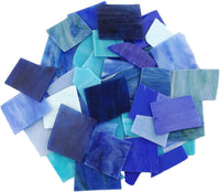 Lanyani - Juego de láminas de cristal para manualidades (35oz), varios colores y texturas - Arteztik
