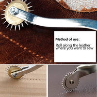 Leather Working Tools Kit - Leathercraft Kit Include Leather Tool Holder, Leather Rivets and Snaps Set, Leather Stamping Tools, Leather Crafting Tools Kit for Beginners to Professionals - Arteztik
