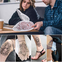 Papel de transferencia de tatuajes, Audab 38 hojas plantilla de papel para tatuaje, 8 1/4 pulgadas x 11 3/4 pulgadas - Arteztik
