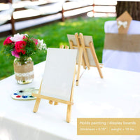 Caballete de pintura Ohuhu de 14 pulgadas de alto con marco en A, juego de caballetes de pintura de madera para niños, artistas, estudiantes, estudiantes, mesa de clase, arte de vuelta a la escuela - Arteztik
