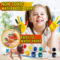 FunzBo Kit de pintura para manualidades y artes infantiles, juguetes para animales, suministros de arte y manualidades, recuerdos de fiesta para niños y niñas de 4 5 6 7 años de edad, creatividad para niños, regalo de bricolaje, pintura de Pascua para tus - Arteztik
