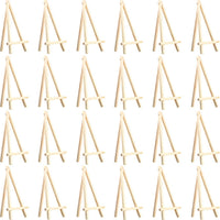 eBoot Paquete de 24 atriles pequeños de madera., 5 pulgadas - Arteztik
