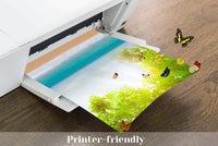 Papel de vitela Cridoz, 50 hojas de papel transparente de 8.3 in x 11.0 in, transparente translúcido para imprimir bocetos trazado dibujo animación - Arteztik
