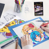 L'aise vie - Rotuladores de pintura acrílica para pintura de roca, madera, metal, plástico, vidrio, papel, tela, tazas, manualidades para hacer tarjetas (0.118 in, 12 colores) - Arteztik
