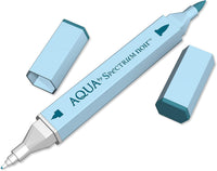 Spectrum Noir SPECN-AQ12-NAT Aqua Artist's Water Based Dual Nib - Rotuladores para colorear (12 unidades) - Arteztik
