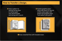 MyArtscape - Papel de transferencia de grafito (20.0 x 36.0 in, 5 hojas), color negro - Arteztik

