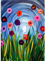 Kit de pintura de diamante 5D para adultos y niños, broca completa, redonda, con diamantes de imitación, arte abstracto, pintura al óleo, perfecto para decoración de la pared del hogar, regalo (12 x 16 pulgadas) - Arteztik
