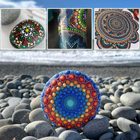 Mandala Dotting Tools Set, 39pcs Dotting Herramientas para pintura de rocas, Mandala Art y bocetos Art Supplies - Arteztik
