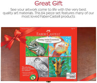 Faber Castell - Set de arte para niños, Set de Esenciales del Artista, Colores Variados - Arteztik
