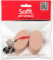Colorfin - Esponja de arte suave, ángulo redondo - Arteztik
