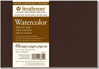 Strathmore 483-7 Diario de acuarela de cubierta blanda, 7.75" x 9.75", blanco, 24 hojas - Arteztik
