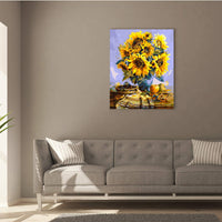 Artsy Etta - Pintura por números para adultos con marco de pinceles y alambre para colgar, kits de pintura para adultos por número en lienzo, pintura para números para adultos - Arteztik
