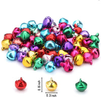 54 piezas de adornos de Navidad de madera sin terminar para manualidades, adornos colgantes de madera sin terminar con campana, decoraciones y adornos de árbol de Navidad - Arteztik
