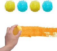 10 Pcs 2.75" Round Synthetic Artist Sponges for Painting, Crafts - Arteztik
